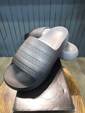 Dime Ayoon Adidas Slides Flip Flops Men's Size UK 10 Black / Grey New IG2042