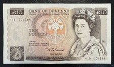 Old Ten £10 Pound Note