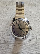 Mens Silver Vintage Sekonda Mechanical Watch 17 Jewels Made In USSR 