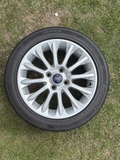 Ford Fiesta Mk7 Titanium Alloy Wheel With Continental Summer Tyre Included
