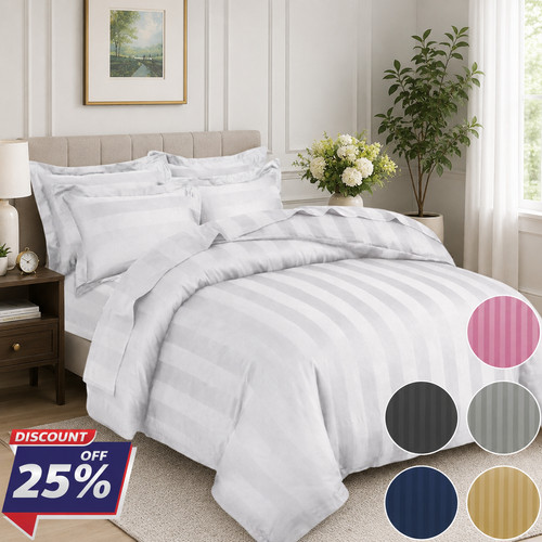 Egyptian stripe duvet - duvet, quilt
