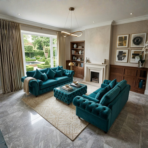 Luxury rio chesterfield 3 - |, 3/2
