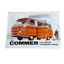 Commer 8-14 seater Minibus Original UK Brochure No. 776A 1961