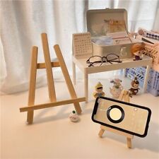 Wooden mini easel wood 15/28 cm display canvas art craft table stand wedding