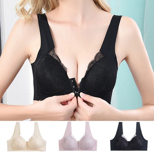 Front fastening womens bras - fastening,