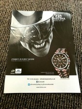  Collectable 2015 GQ Magazine Advert Picture Festina Watch Chrono Bike Ad