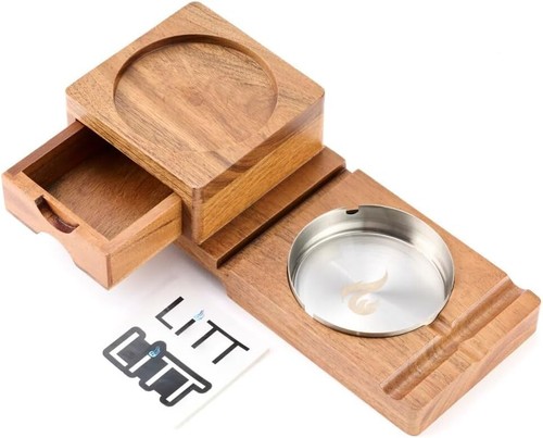 Litt dual function - litt, wooden