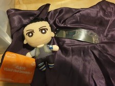 Naruto Shikamaru Nara Nui Plush + Official Hidden Sound Village Ninja Headband