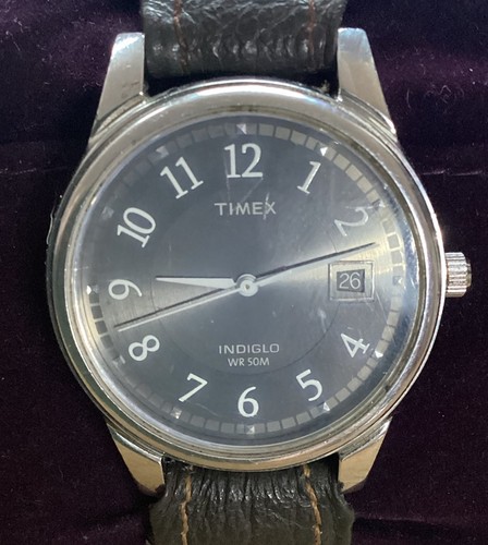 Timex retro watch black - retro,