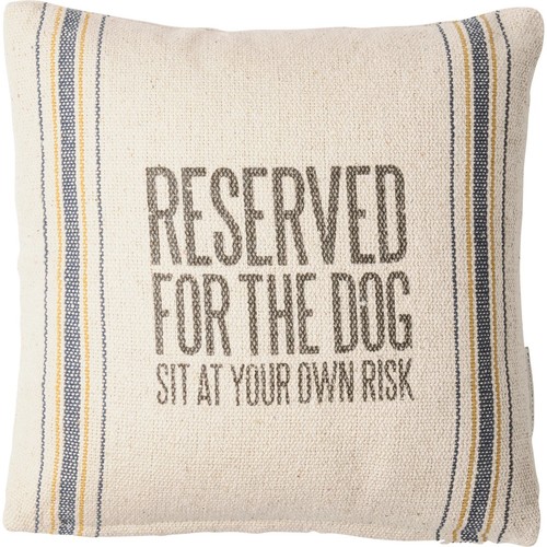Reserved for the dog sit - dog, at