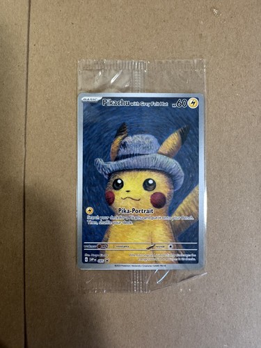 Pokémon tcg van gogh - gogh, pikachu