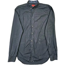 Zara Men's Navy Blue Cotton
