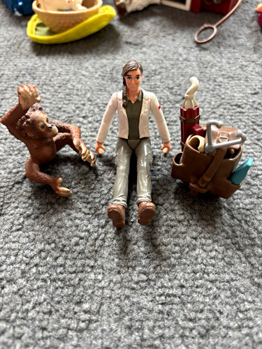 Schleich figure with monkey - schleich,