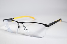 Adidas Eyeglasses SP5050-1 Mens Black Semi-Rimless Metal Eyewear Glasses Frames