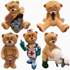 Bundle Of 5 Bad Taste Bears Ewan Tom Nursie Paulie Lucky