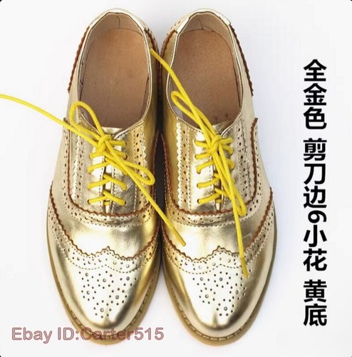 Women patent leather wingtip - leather,