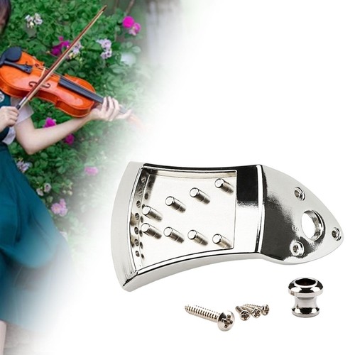 Mandolin tailpiece with screws - with,