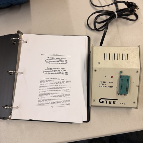 Vintage gtek 9000 - vintage,