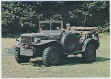 AFTER THE BATTLE POSTCARD - DODGE COMMAND CAR