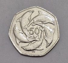 2003 Rare GIBRALTAR 50p Fifty