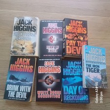 Jack Higgins Paperback Books