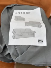 Brand new Ikea EKTORP Cover for 3-seat sofa, Remmarn light grey,104.723.77 