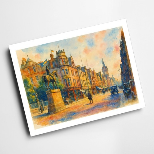 Print high street - -,
