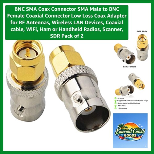 Bnc sma coax connector - sma,