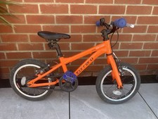 Carrera Cosmos 14 Kids' Bike Black And Orange