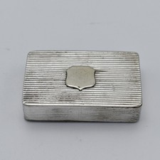 Victorian Silver Plated Vesta