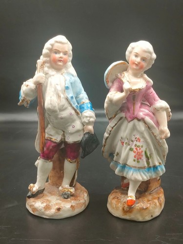 Pair antique german - antique, thuringian