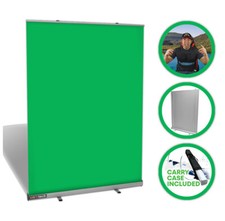 Pull Up Portable GREEN SCREEN