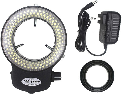 Led 144 black adjustable - black,