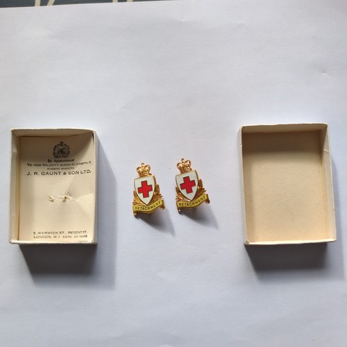 Pair vintage british red - pair,