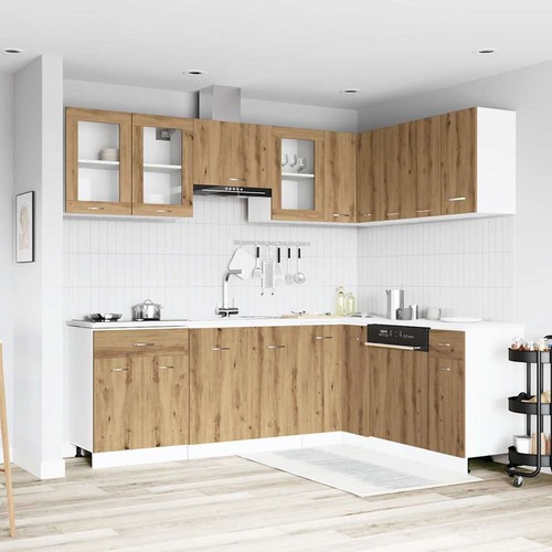 Piece kitchen cabinet set - 11,