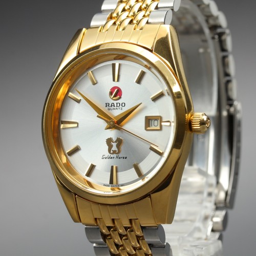 Near mint rado golden horse - golden,