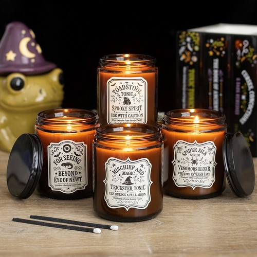 Set candle witches - 4,