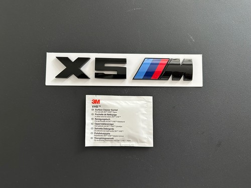 Bmw x5m badge - bmw, black