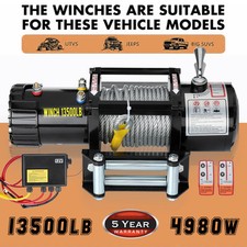 ELECTRIC WINCH 13500lb 12v
