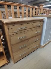 CLEARANCE PINE 3 DRAWER CHEST + KEYBOARD SHELF HANDMADE EX-DISPLAY