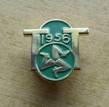 1956 ISLE OF MAN TT BADGE (COPY) - IoM MANX T.T. RACES - IDEAL BIRTHDAY PRESENT