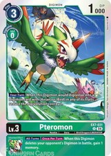 EX7-031 Pteromon : Rare Digimon Card : EX07: Digimon Liberator