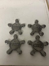 AUDI A3 8P MK2 SET OF 4 WHEEL COVER HUB BOLT CAPS STAR ALLOYS RIMS 2003-2013