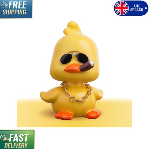 Stylish yellow duck dashboard - yellow,