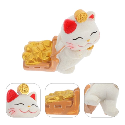 Chinese lucky cat figurine - chinese,