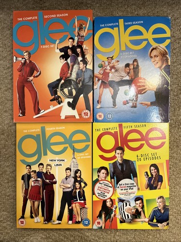 Glee complete seasons dvd - 2-5,
