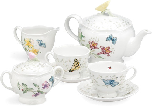 Butterfly meadow piece - 8-piece, tea