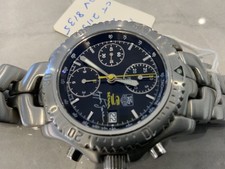 AYRTON SENNA, TAG HEUER CHRONO 2004 CT2115, LIGHTLY USED,IN COLLECTORS CONDITION