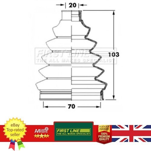 Joint boot kit for honda - boot,