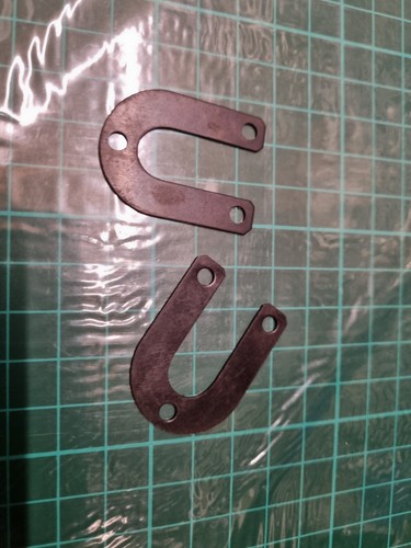 Pair girling horseshoe type - of,
